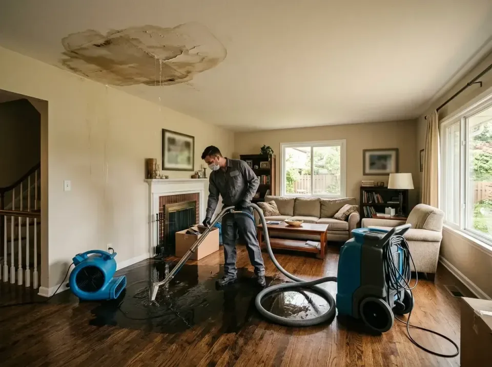attic-pipe-burst-ceiling-drip-008 — frequently asked questions, Water Damage Restoration & Carpet Care in Vineyard Haven, MA